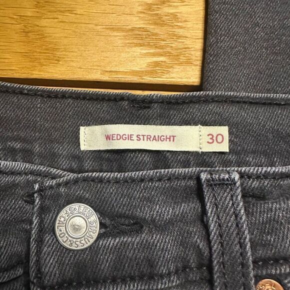 Levi’s wedgie straight jeans button fly 30 - Picture 3 of 10